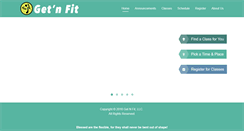 Desktop Screenshot of getnfitfriends.com